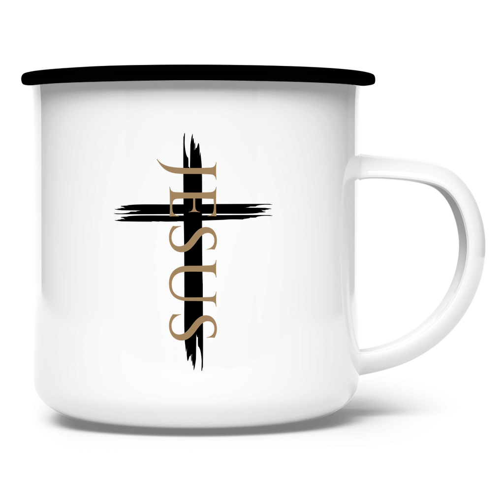 Emaille Tasse