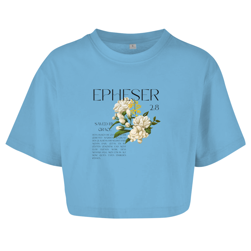 Damen Oversize Crop Top