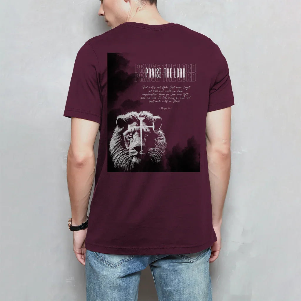 Herren T-Shirt Kreuz - by-grace.store