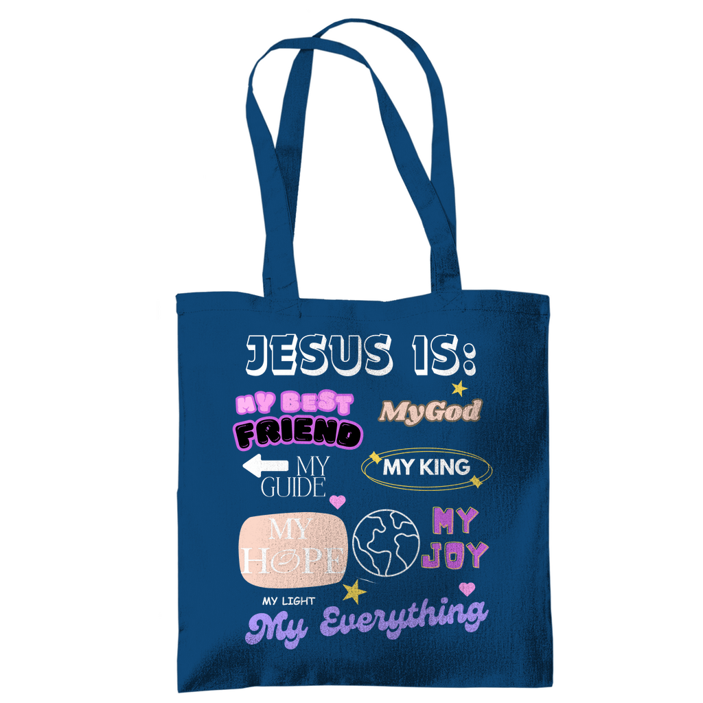 Tragetasche "Jesus is" - by-grace.store