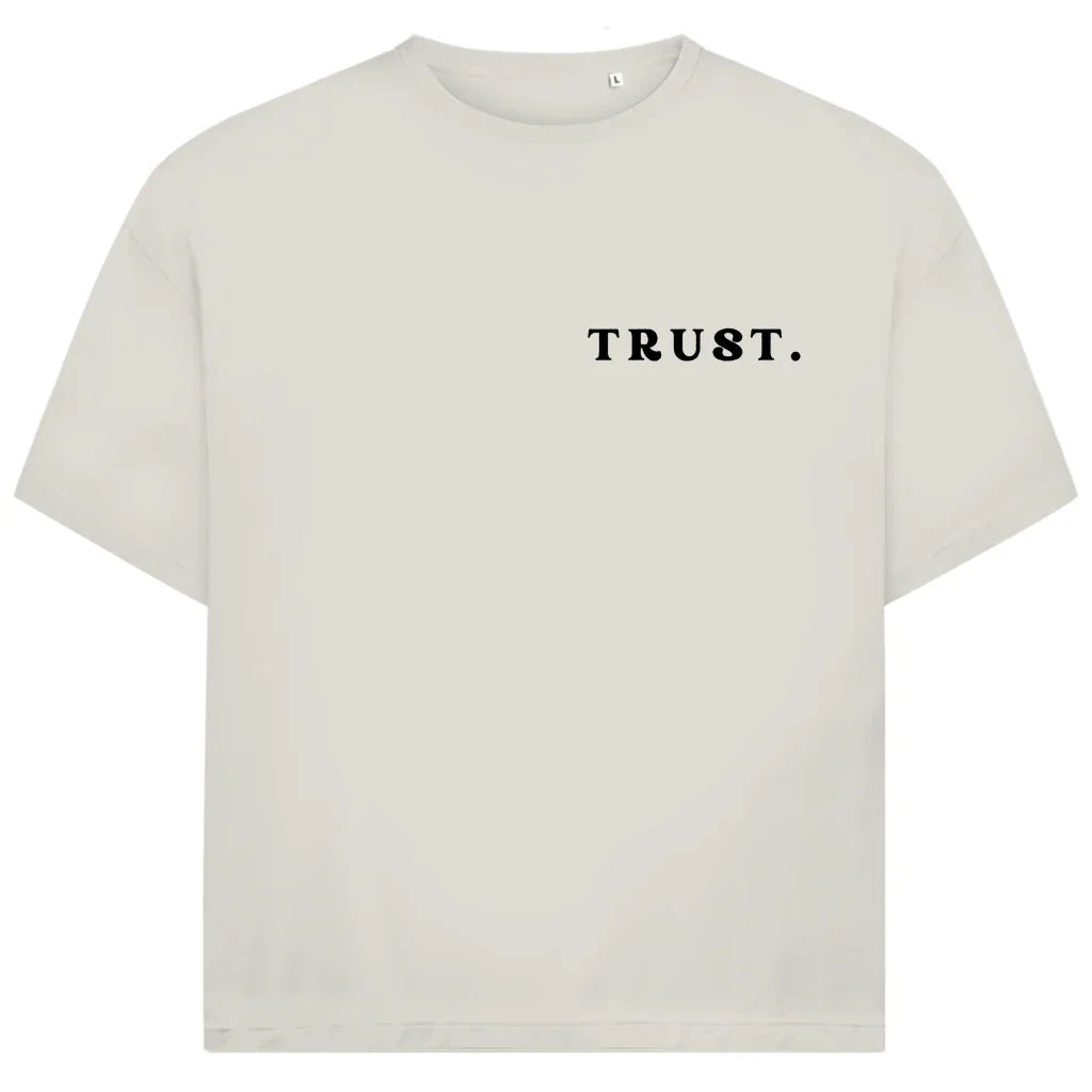 Trust the Process Oversize T-Shirt | Psalm 37:5 | Unisex Bio-Baumwolle