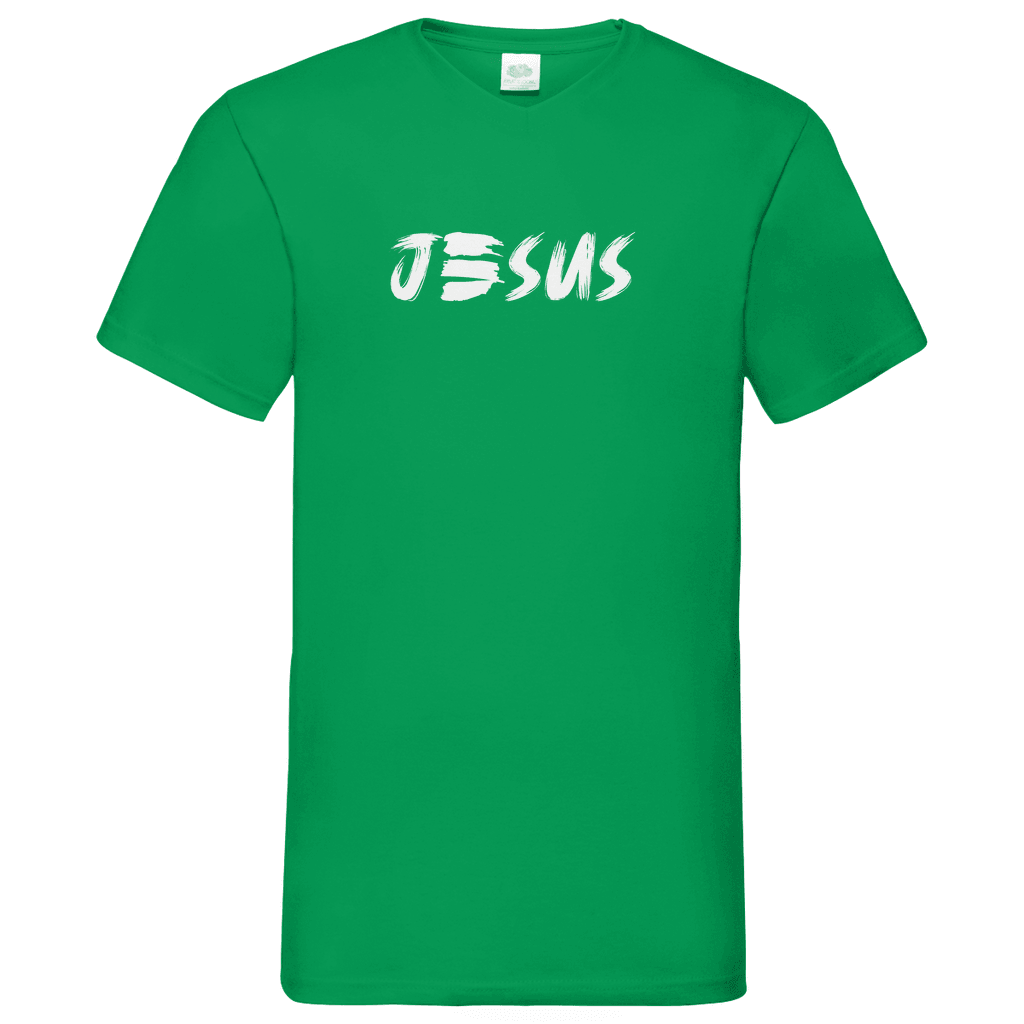 Herren Basic V-Neck T-Shirt