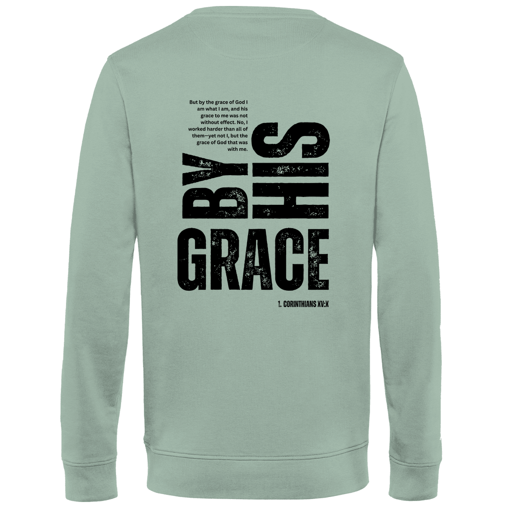 Herren Premium Bio Sweatshirt "Grace" - by-grace.store