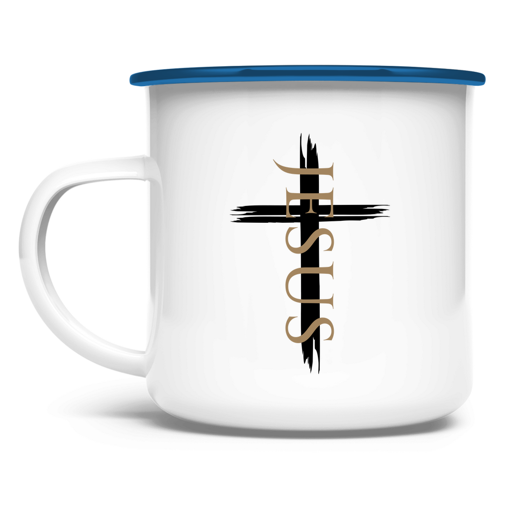 Emaille Tasse