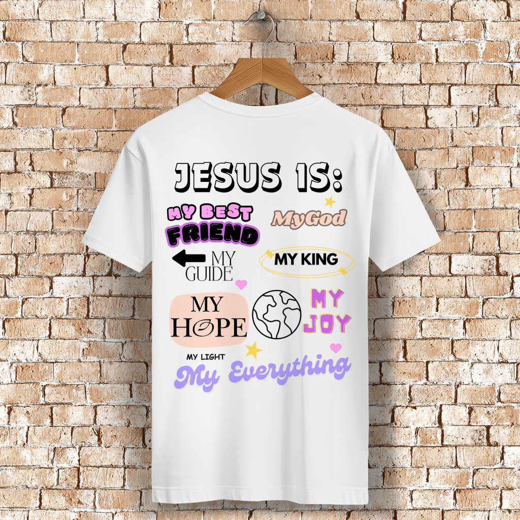 ST/ST Rocker T-Shirt "Jesus is" - by-grace.store