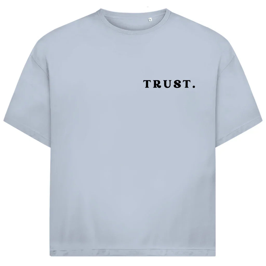 Trust the Process Oversize T-Shirt | Psalm 37:5 | Unisex Bio-Baumwolle