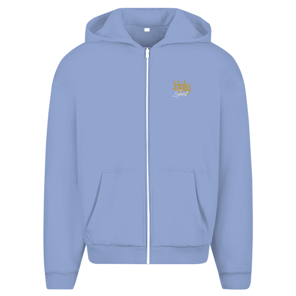 Herren Oversize Zipper Hoodie