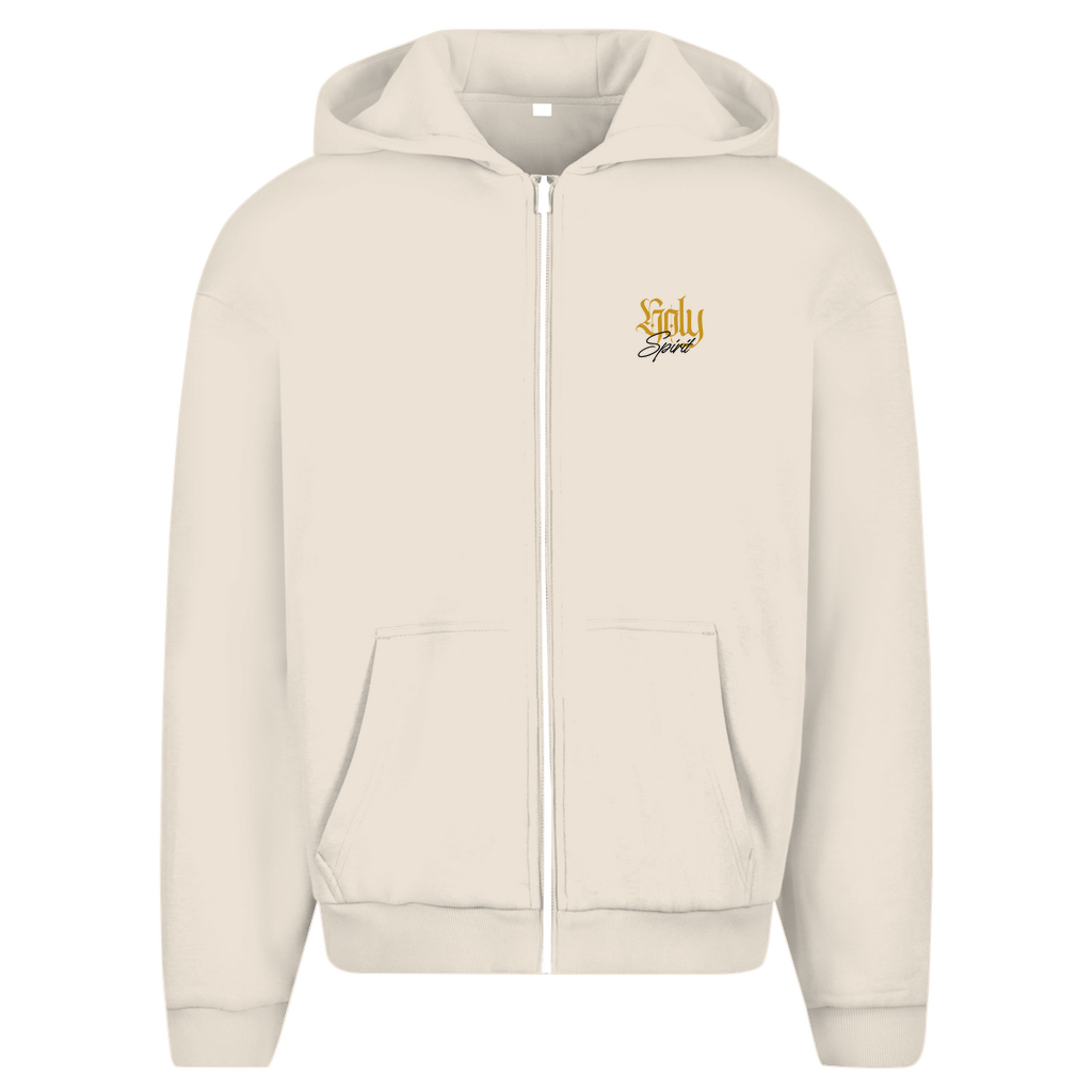 Herren Oversize Zipper Hoodie