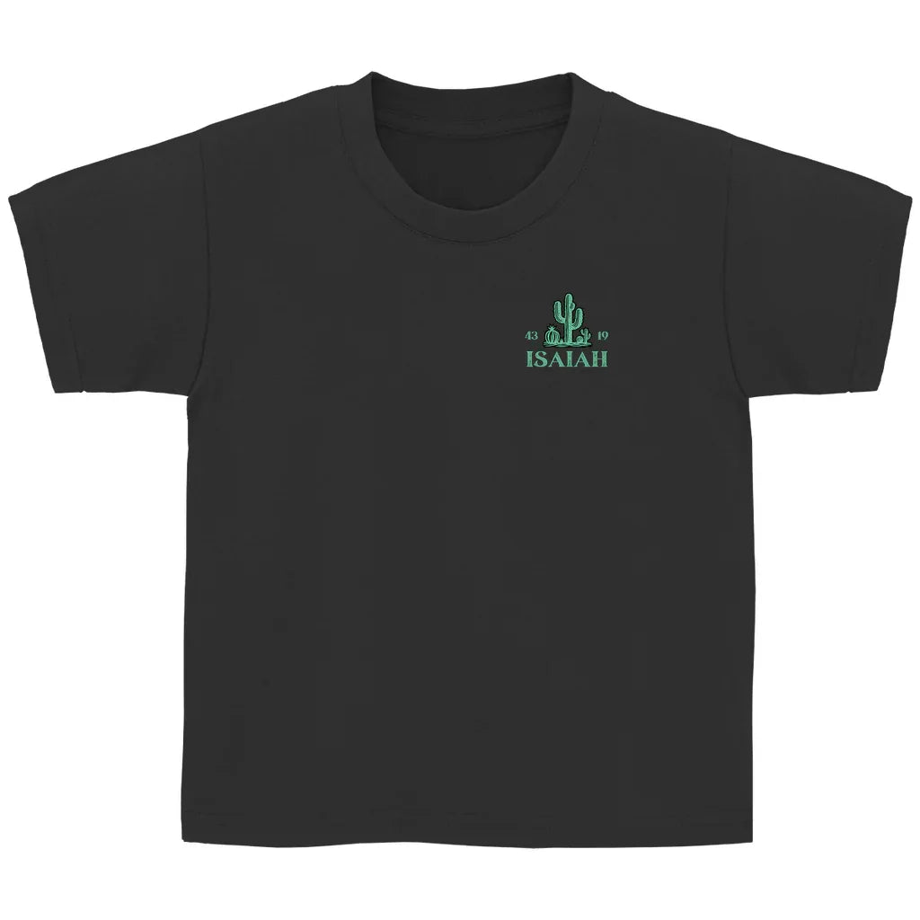 Kinder T-Shirt „Isaiah 43:19“ – Christliches Bio-Baumwolle Shirt mit Bibelvers | byGraceStore