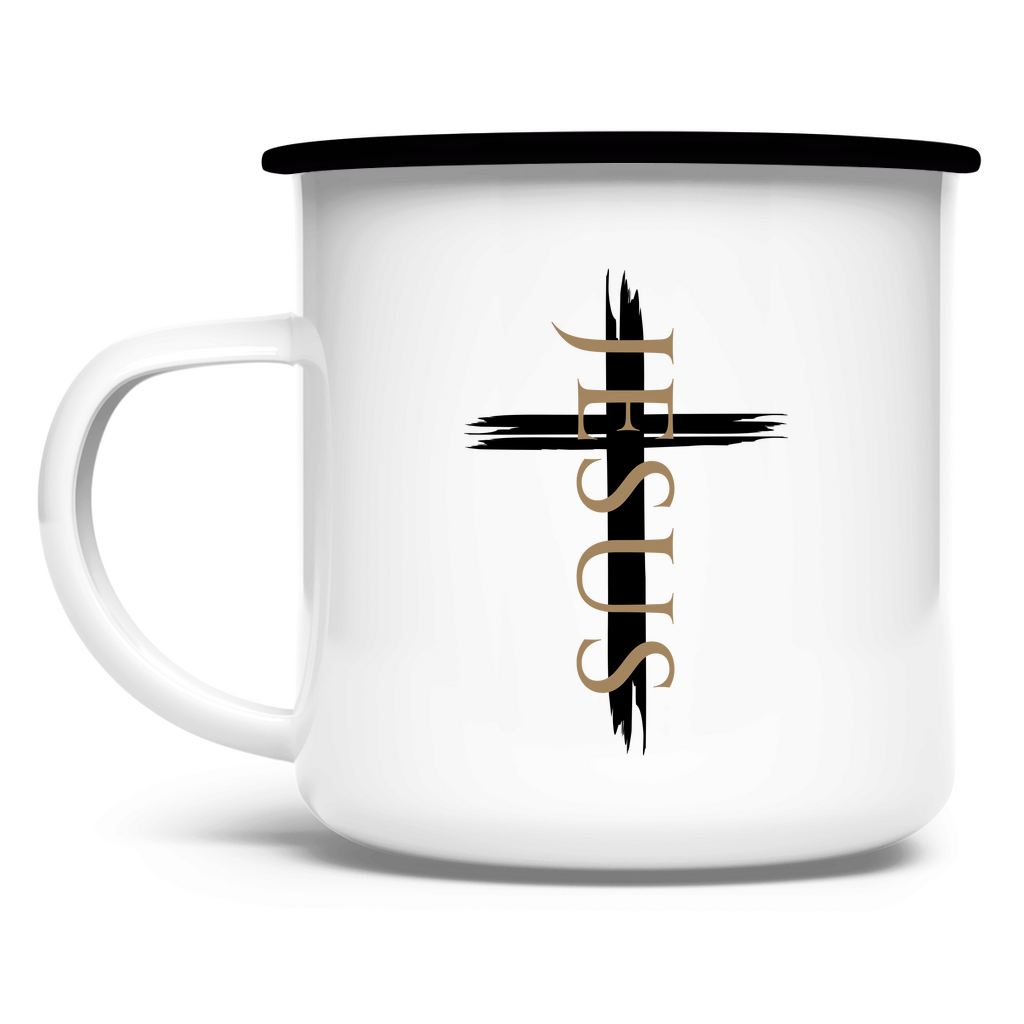 Emaille Tasse