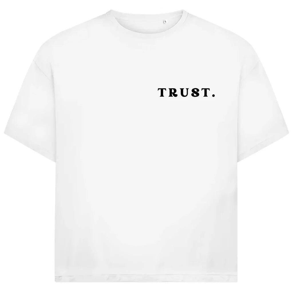 Trust the Process Oversize T-Shirt | Psalm 37:5 | Unisex Bio-Baumwolle