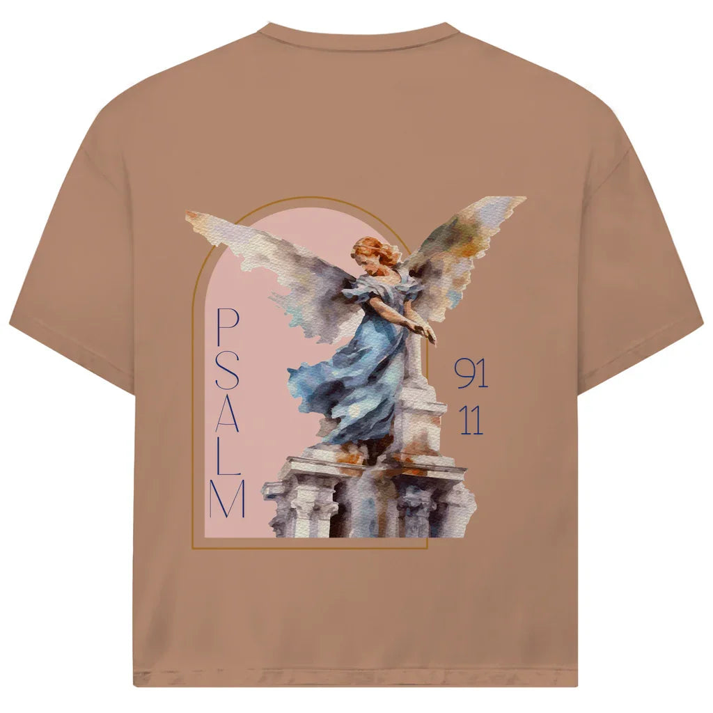 Psalm 91:11 Oversize T-Shirt | Schutzengel-Motiv | JJ Streetwear