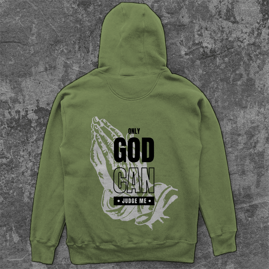 Unisex Oversize Hoodie "Judge me" - by-grace.store