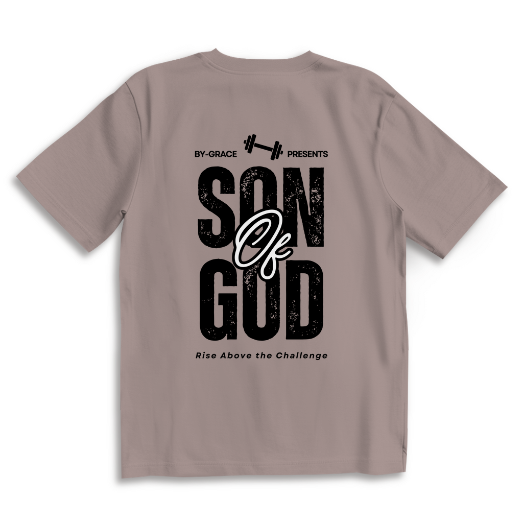 Oversize T-Shirt "Son of God" - by-grace.store