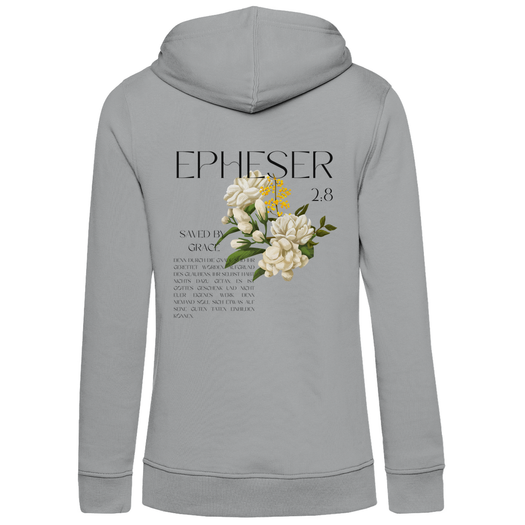 Damen Premium Bio Hoodie "Epheser" - by-grace.store