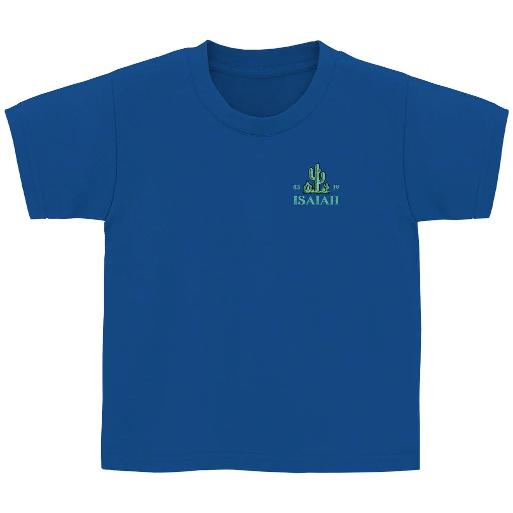 Kinder T-Shirt „Isaiah 43:19“ – Christliches Bio-Baumwolle Shirt mit Bibelvers | byGraceStore