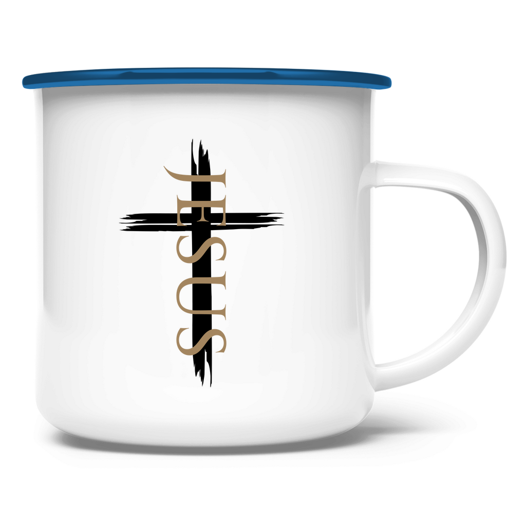 Emaille Tasse