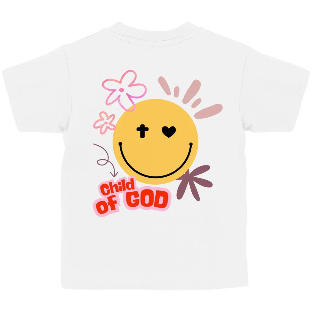Kinder T-Shirt „Child of God“ – Christliches Basic Shirt für Jungen & Mädchen | byGraceStore