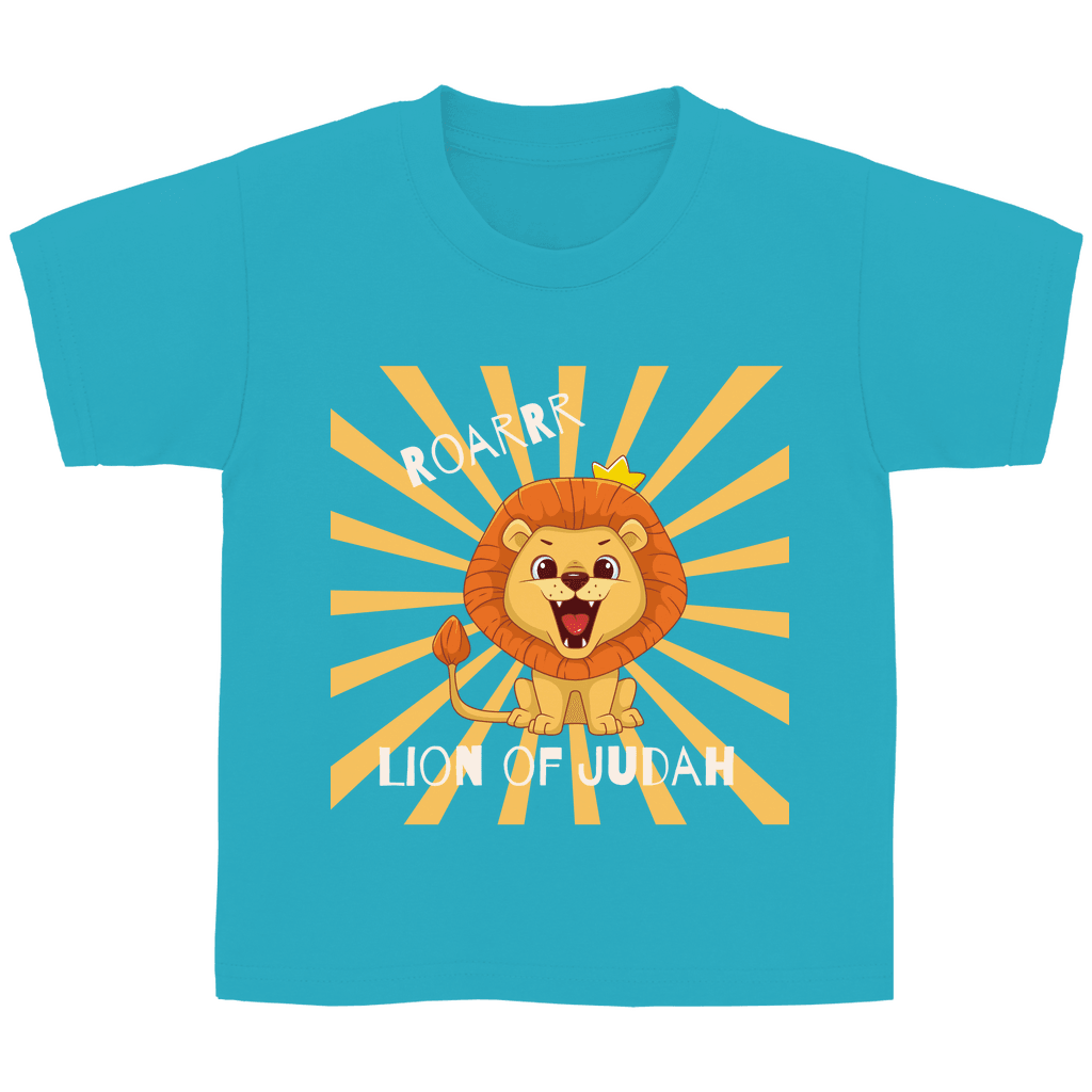 Kinder Basic T-Shirt "Roar" - by-grace.store