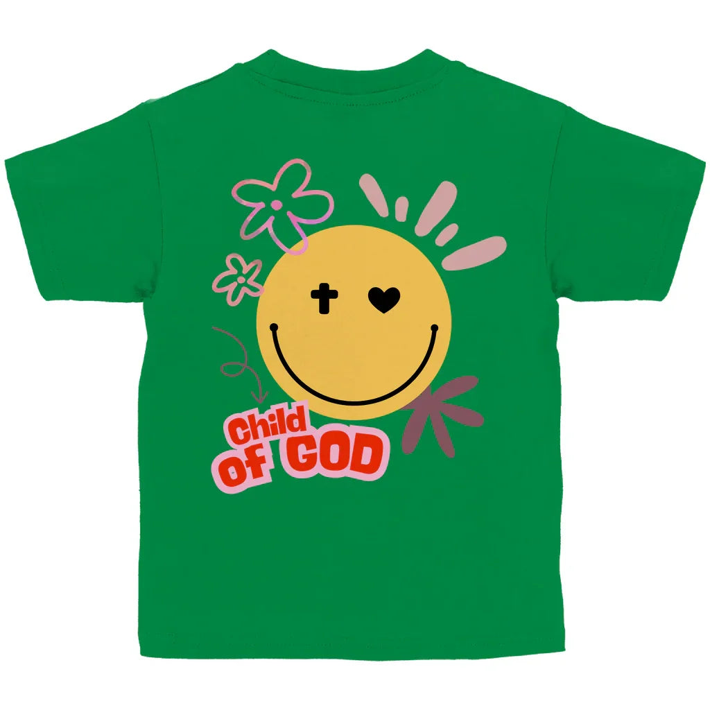 Kinder T-Shirt „Child of God“ – Christliches Basic Shirt für Jungen & Mädchen | byGraceStore
