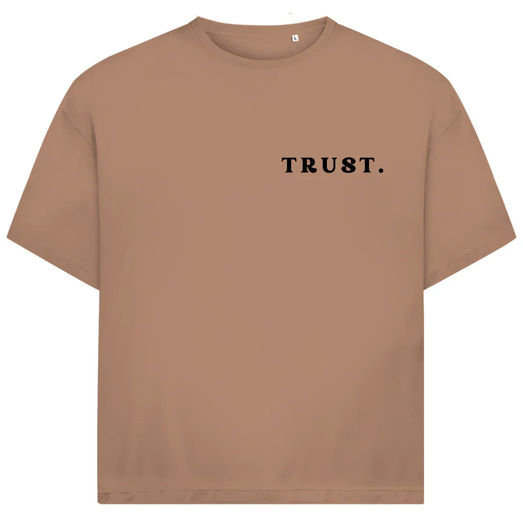 Trust the Process Oversize T-Shirt | Psalm 37:5 | Unisex Bio-Baumwolle