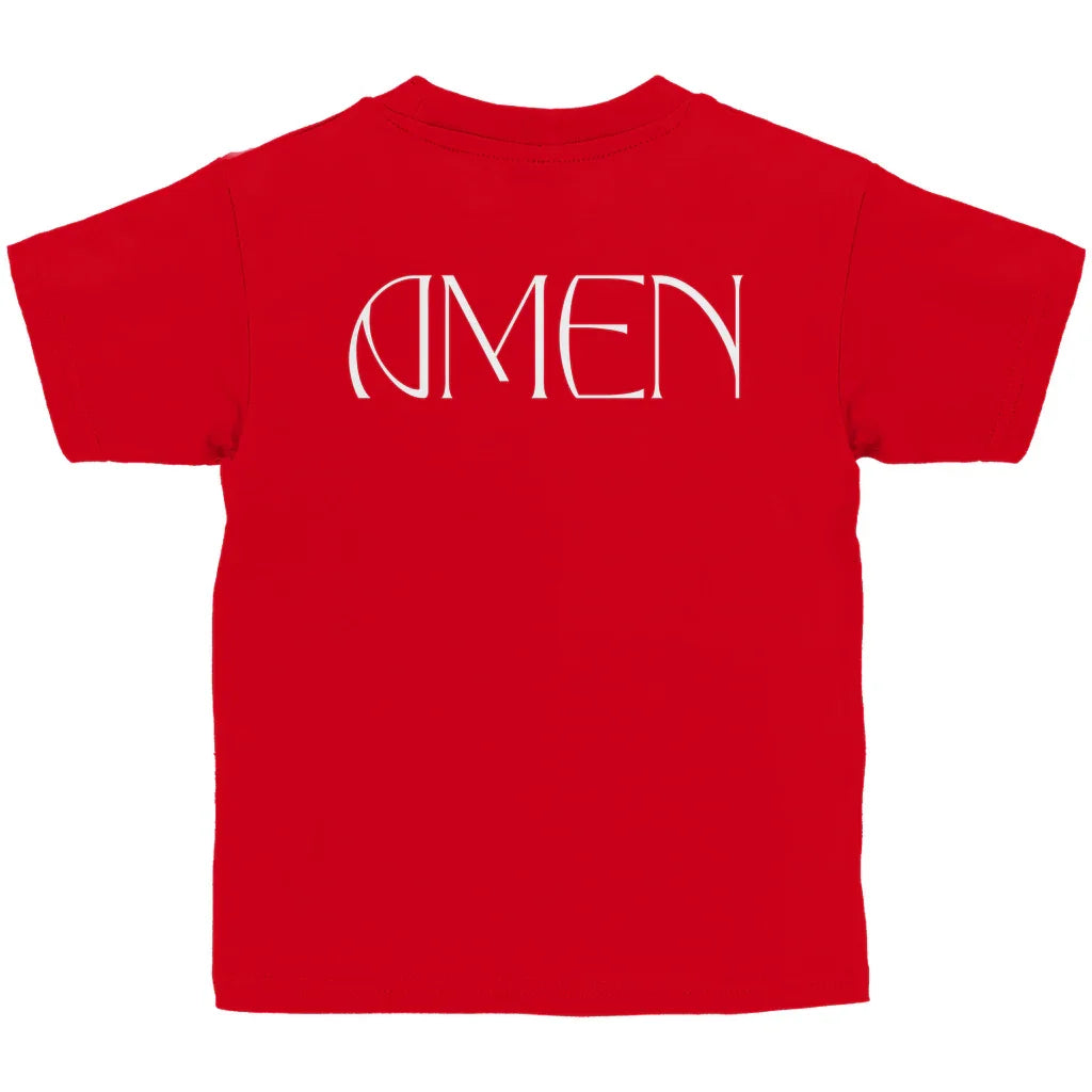 Kinder T-Shirt „Amen“ – Christliches Statement Shirt für Jungen & Mädchen | byGraceStore