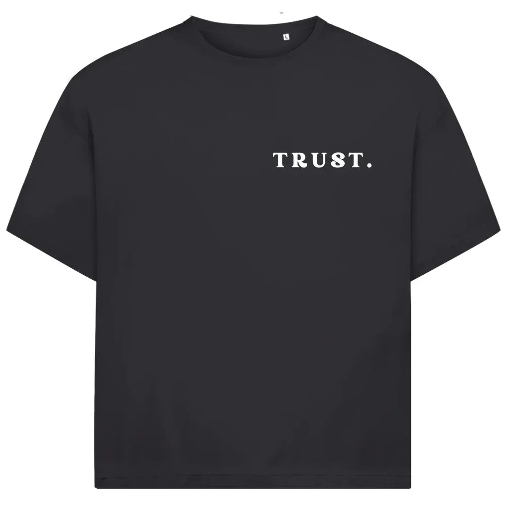 Trust the Process Oversize T-Shirt | Psalm 37:5 | Unisex Bio-Baumwolle