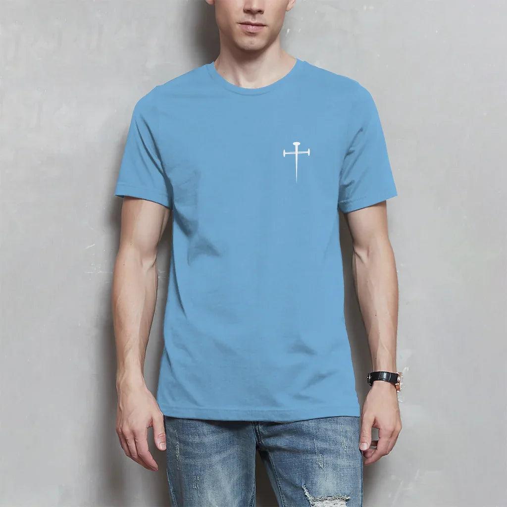 Herren T-Shirt Kreuz - by-grace.store