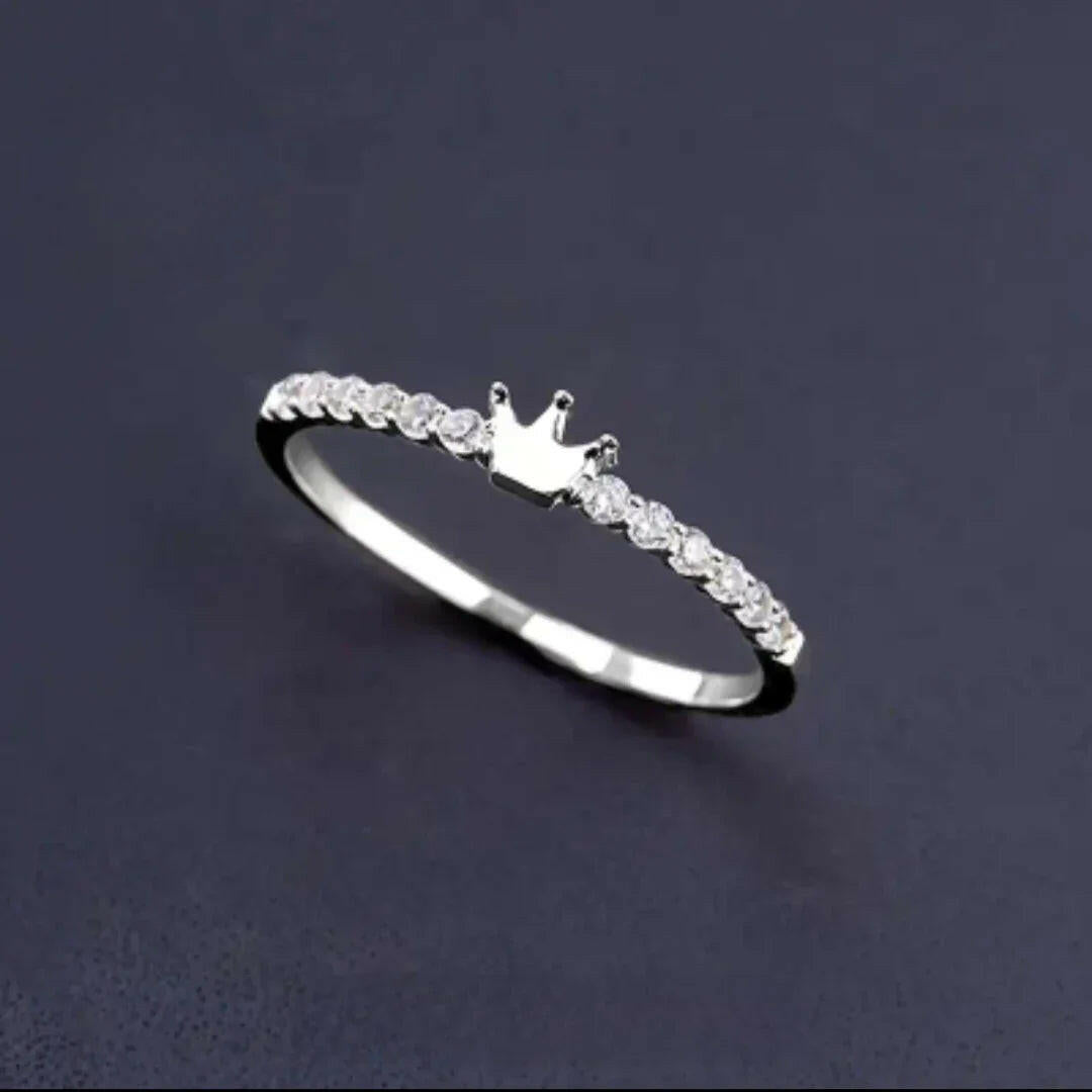 Königstochter 925er Sterlingsilber mit Zirkonia - by-grace.store