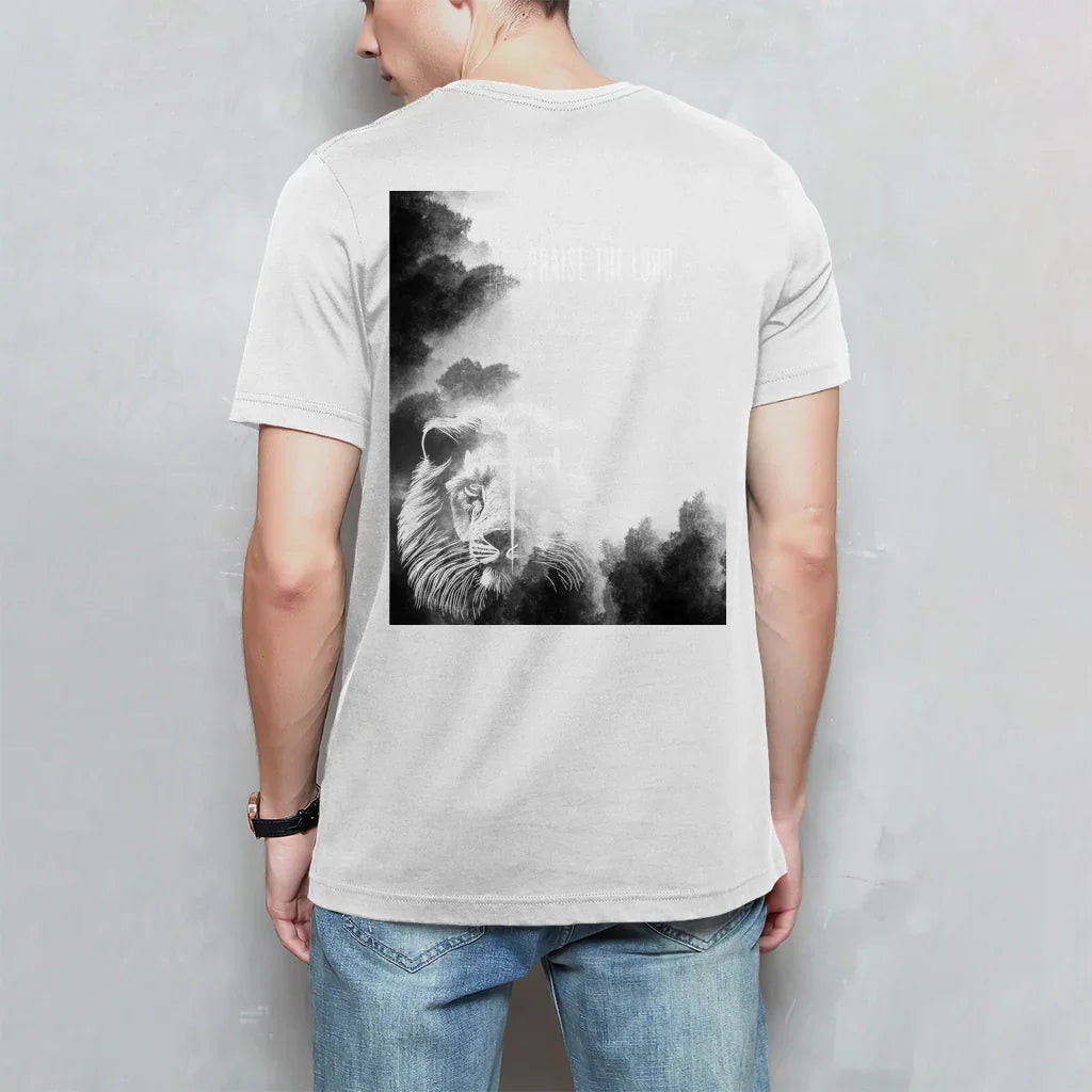 Herren T-Shirt Kreuz - by-grace.store