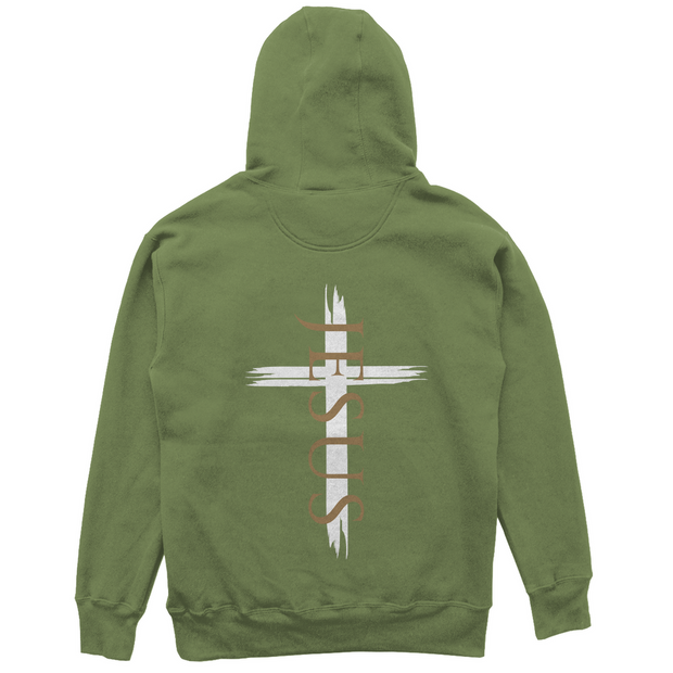Unisex Oversize Hoodie "Jesus Kreuz" - by-grace.store