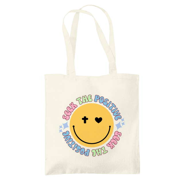 Tragetasche "Seek the Positive" - by-grace.store
