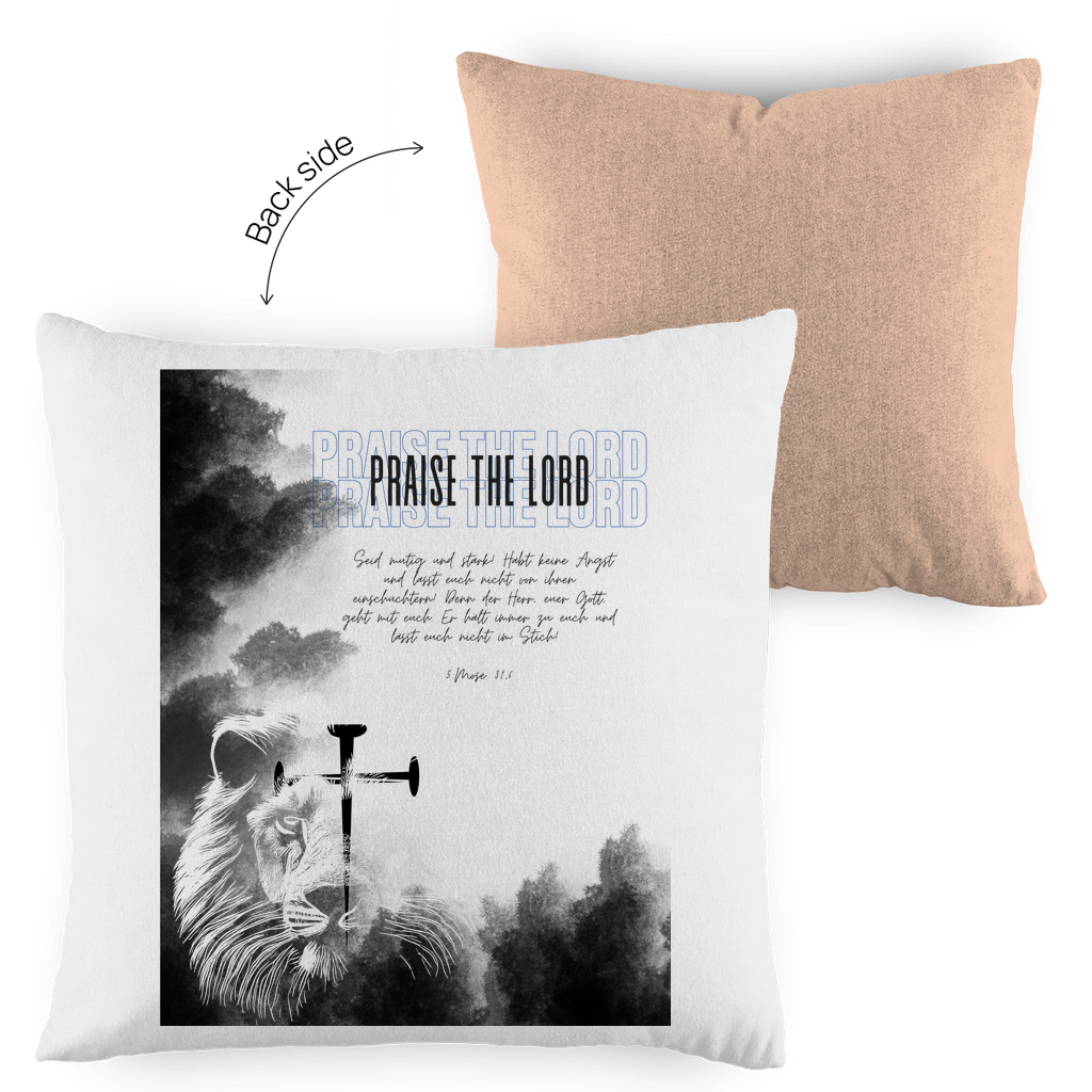 Kopfkissen zweifarbig "Lion" - by-grace.store