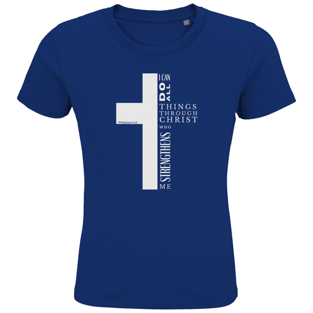 Kids Premium Bio T-Shirt "I can do all" - by-grace.store