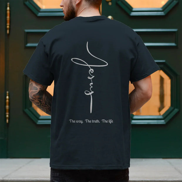 Herren T-Shirt "Jesus" - by-grace.store