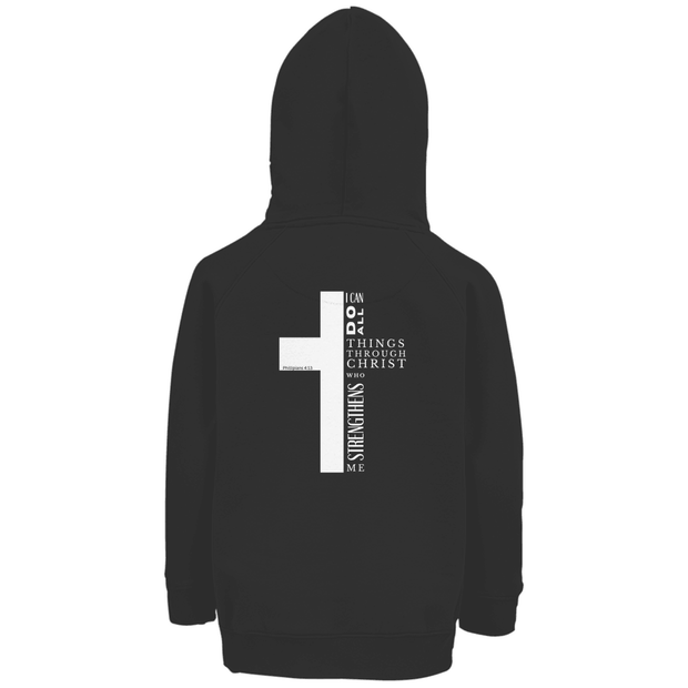 Kinder Premium Bio Hoodie "I can do all" - by-grace.store
