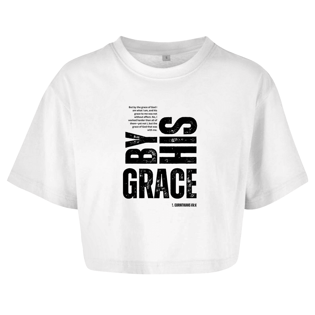 Damen Oversize Crop Top 