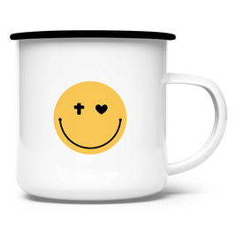 Emaille Tasse 