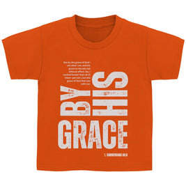 Kinder T-Shirt „Grace“ – Christliches Basic Shirt für Jungen & Mädchen | byGraceStore