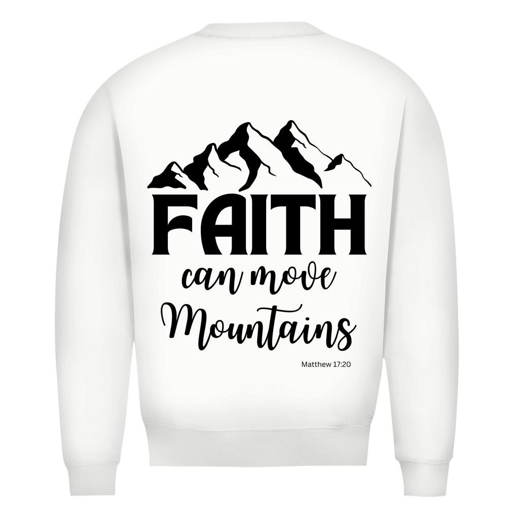 Herren Premium Bio Sweatshirt "Faith " - by-grace.store