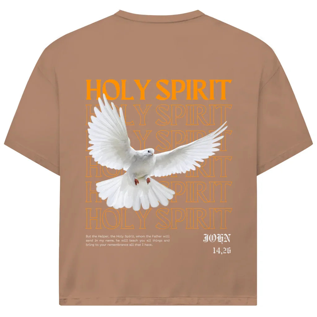 Holy Spirit Oversize T-Shirt | Vorder- & Rückendruck mit Friedenstaube | JJ Streetwear