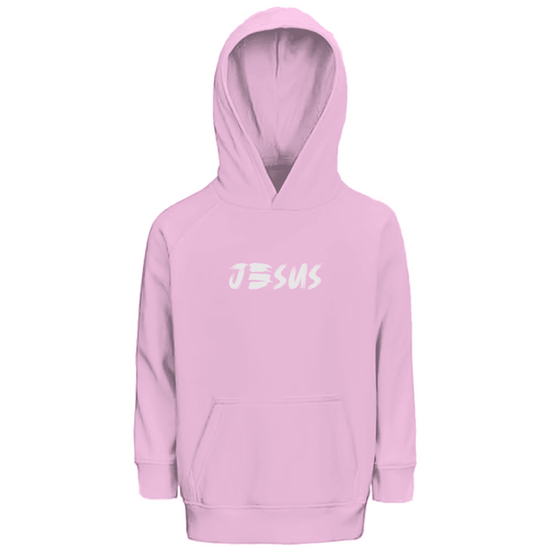 Kinder Premium Bio Hoodie "JESUS" - by-grace.store