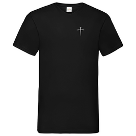 Herren Basic V-Neck T-Shirt 