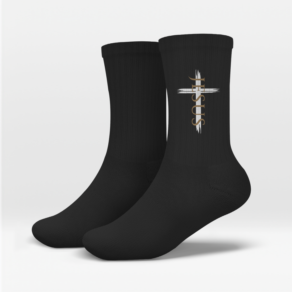 Socken "Jesus Kreuz" - by-grace.store