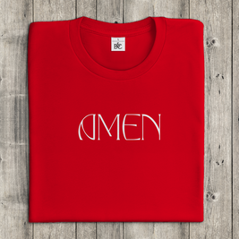 Christliches Damen T-Shirt »Amen« – Glaubens-Statement | by-grace.store