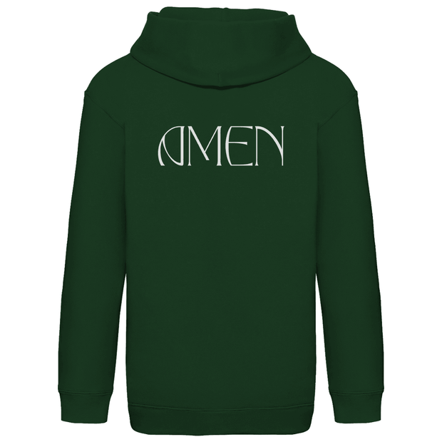 Kids Basic Hoodie "Amen" - by-grace.store