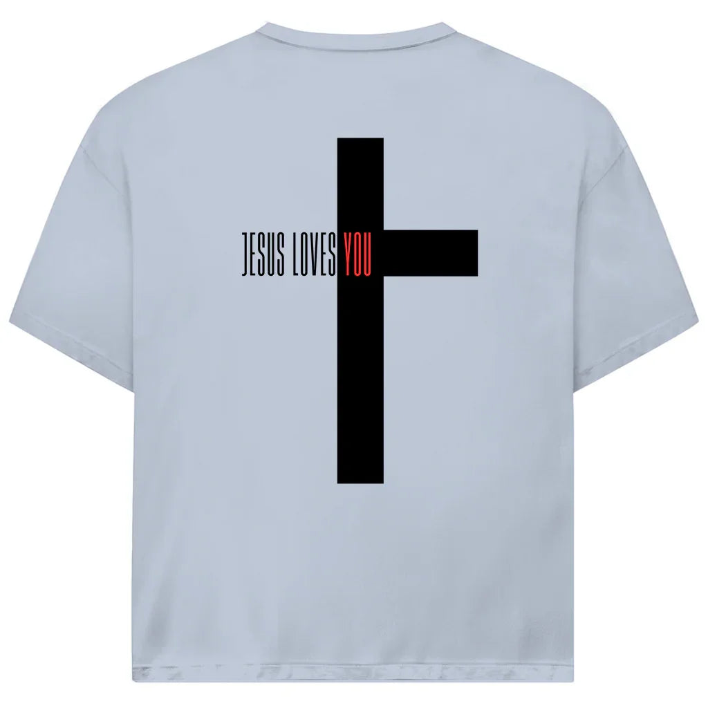 Jesus Lives Cross Oversize T-Shirt | JJ Streetwear
