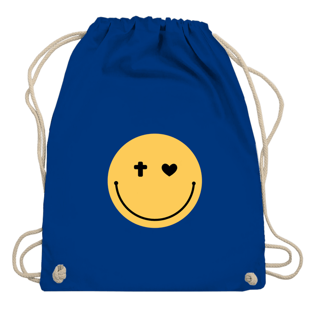 Turnbeutel "Smiley" - by-grace.store