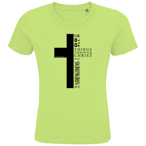 Kids Premium Bio T-Shirt "I can do all" - by-grace.store