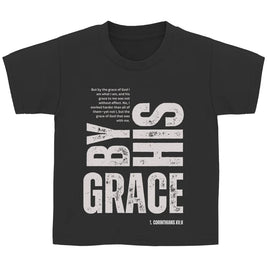 Kinder T-Shirt „Grace“ – Christliches Basic Shirt für Jungen & Mädchen | byGraceStore